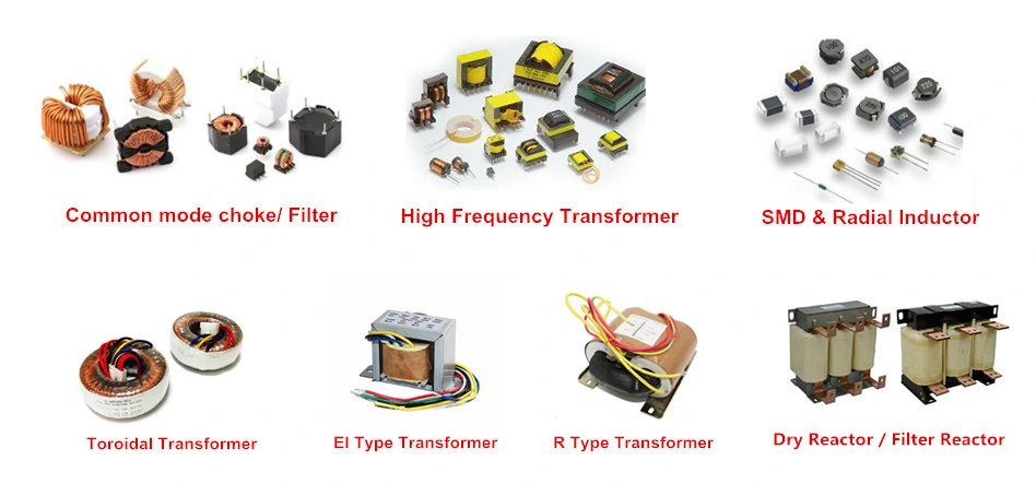 Indutores de potência de dupla bobina SMD