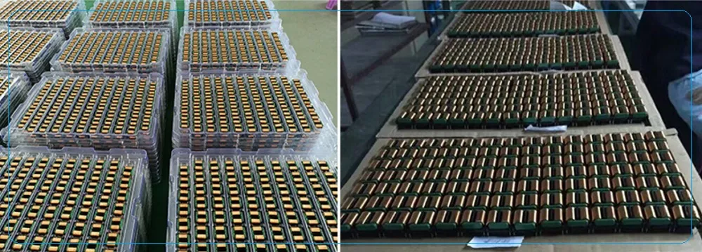 Indutores de filtro de bobina de estrangulamento de modo comum de núcleo de ferrite quadrado com fio de cobre plano