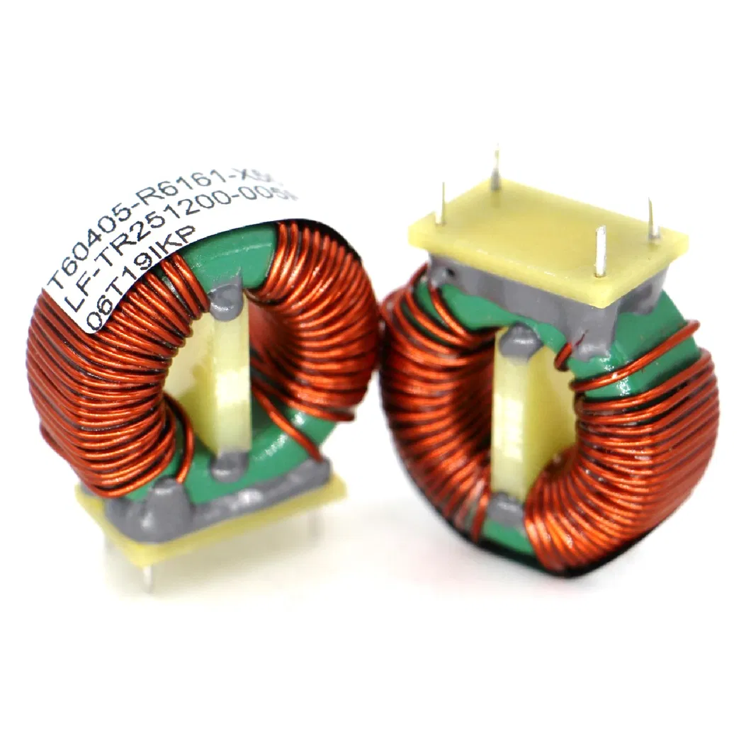 Indutor de modo comum vertical para componentes EMC