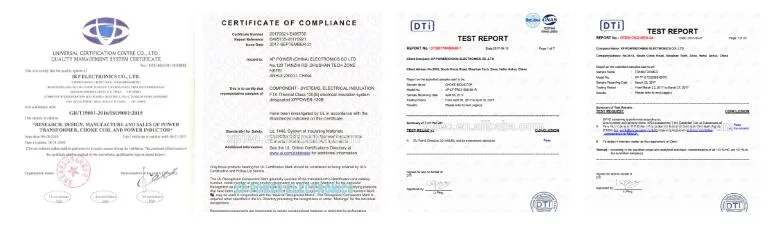 2.5A Indutor de estrangulamento de modo comum de corrente nominal de entrada para controlador de motor de PCB