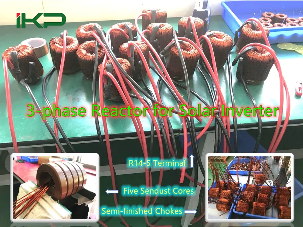 Novo Ikp Choke CTN 0.4m 80A China Power Reactor Indutor Obc de modo comum