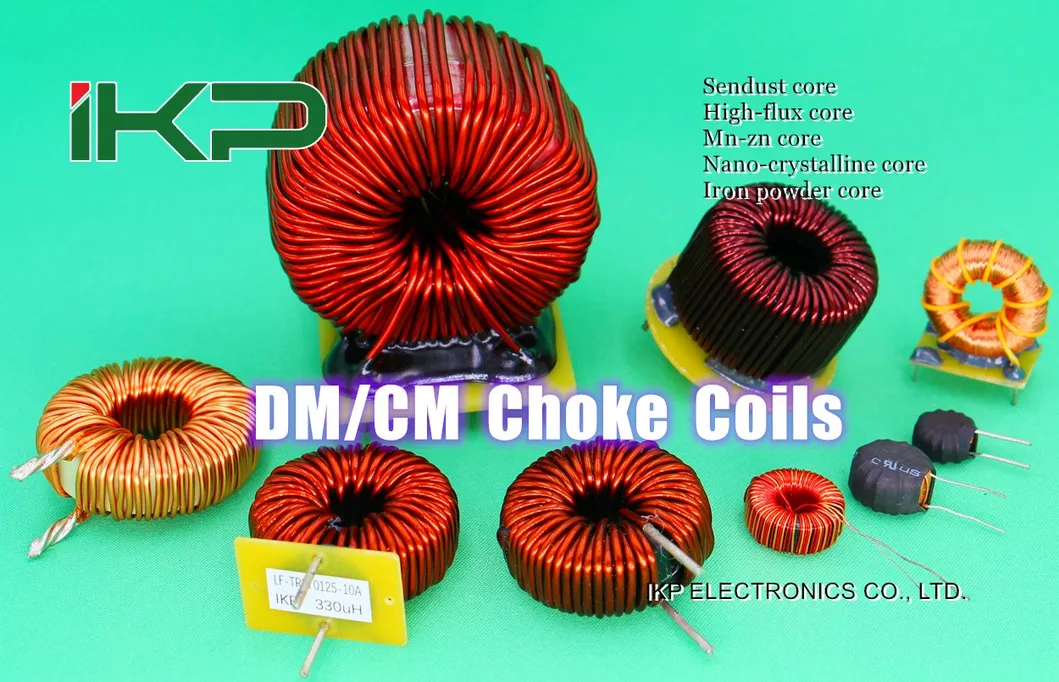Core de liga nanocristalina 3/4 fase bobinas de estrangulamento de modo comum da Ikp Electronics