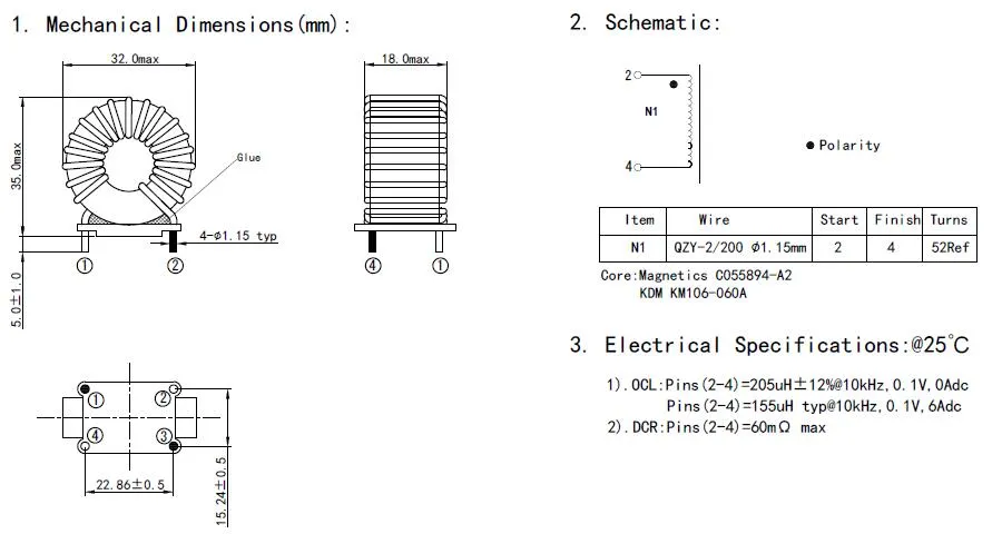 China Inductor Factory fabrica estrangulamento de modo diferencial, com certificação UL/Ce/RoHS