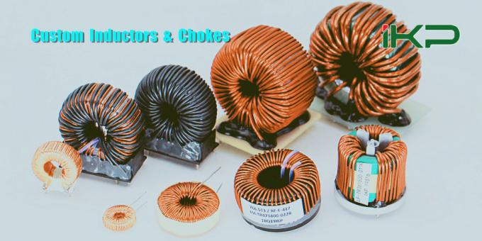 Filtro de linha toroidal com bobina de estrangulamento de modo diferencial comum