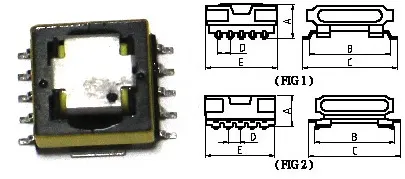 Transformador Flyback Tipo Ef20 com Núcleo Magnético de Alta Corrente
