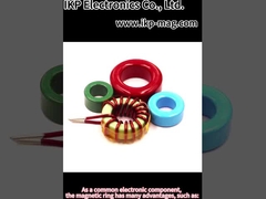 Mn-Zn Ferrite Magnético Suave Anulado Metal em Pó Núcleos Magnéticos JC183