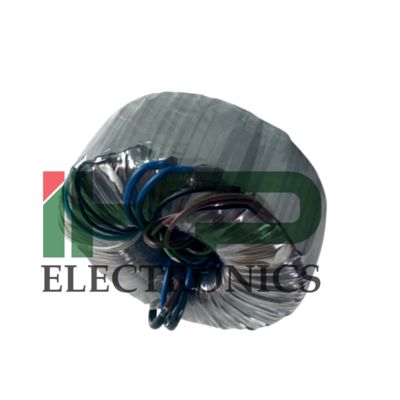 200*120mm Outside Dimension D*H 64℃ Temp. Rise Toroidal Transformer for Audio