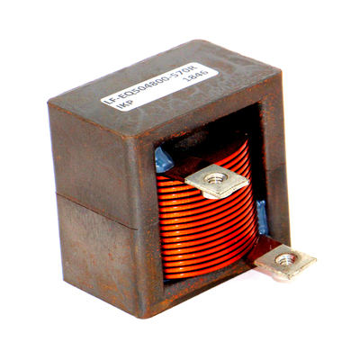 Indutor de corrente contínua de 250uh para sistema ferroviário de 3 kW